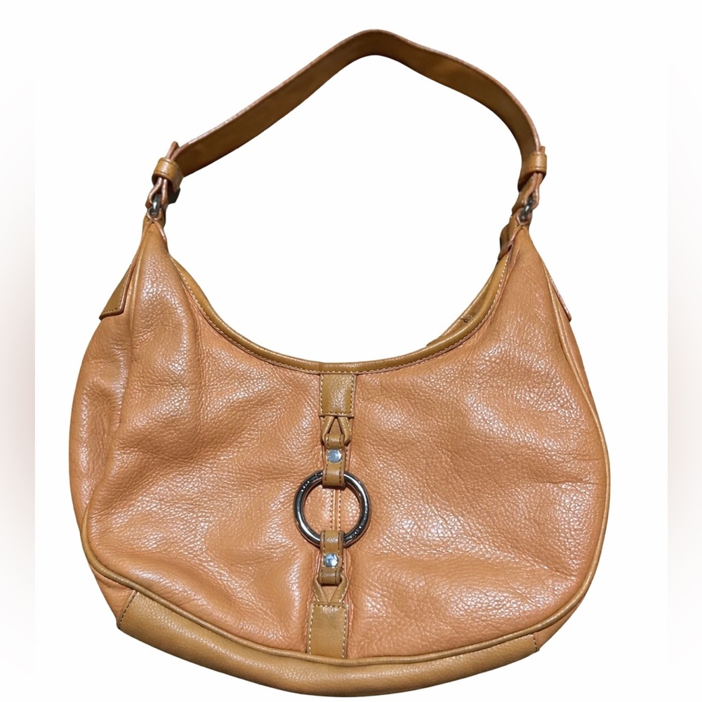 The Sak “The Sal” Tan Pebbled Leather Hobo Shoulder Bag